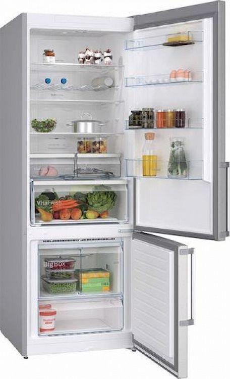 Ψυγειοκαταψύκτης Bosch KGN56XIER Inox Antifinger E
