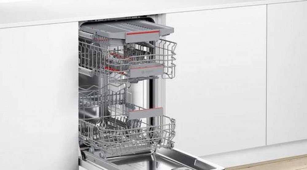 Πλυντήριο Πιάτων Bosch SPI4EMS24E Inox 45 cm C