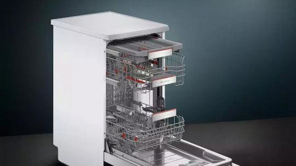 Πλυντήριο Πιάτων Bosch SPS6YMI14E Inox 45 cm Β