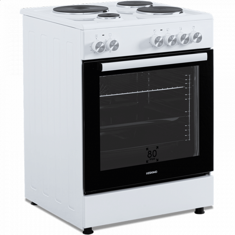 Κουζίνα Εμαγιέ Eskimo ES 4080W