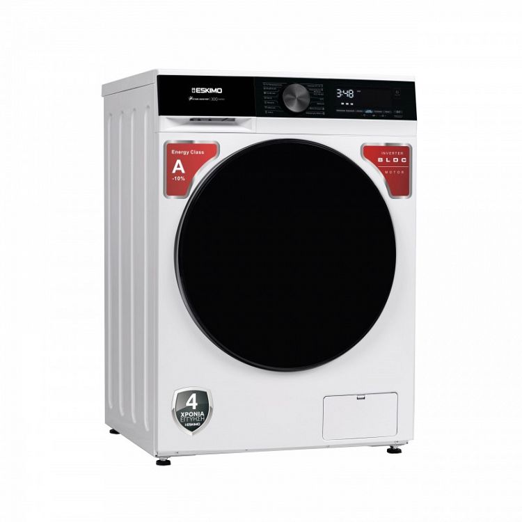 Πλυντήριο Ρούχων Eskimo ES WM8F14MST 8 kg A-10%
