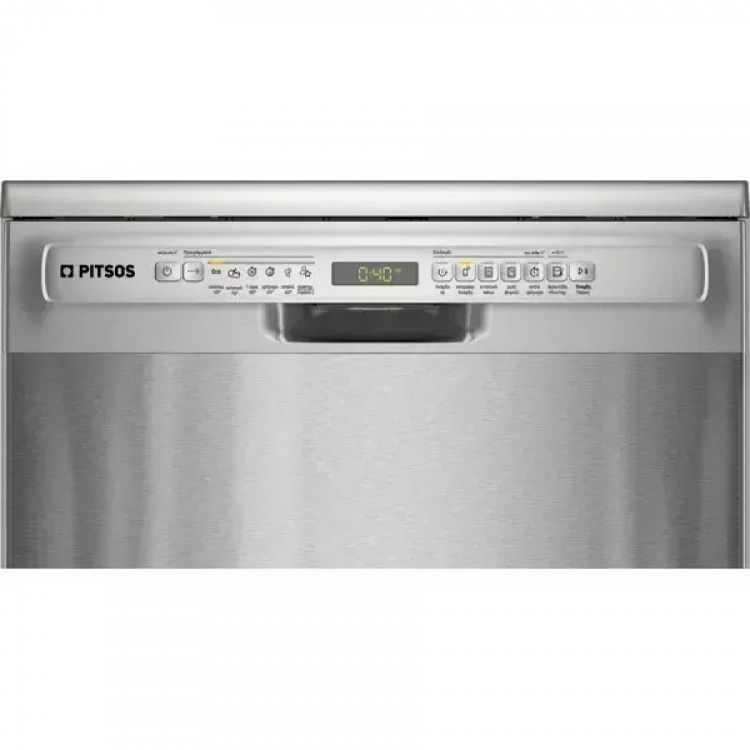 Πλυντήριο Πιάτων Pitsos DSF60I01 Inox 60 cm Ε