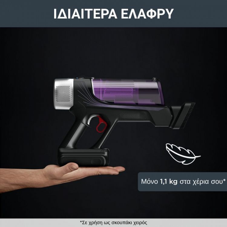 Σκούπα Stick Rowenta X-Force Flex 9.60 RH2039 Μαύρη