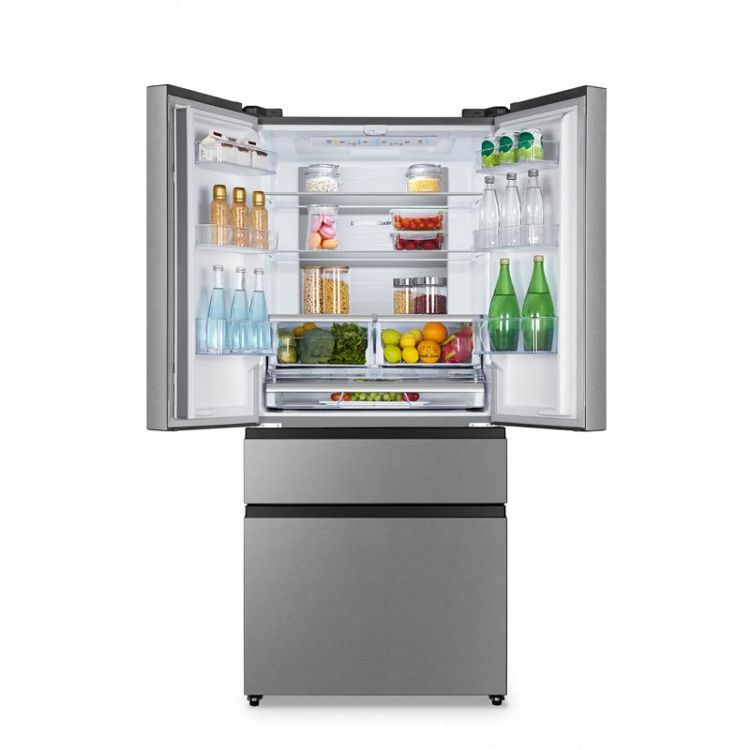 Ψυγείο Ντουλάπα Hisense RF540N4SBI2 Total NoFrost Υ181.7xΠ79.4xΒ70.6εκ. Inox