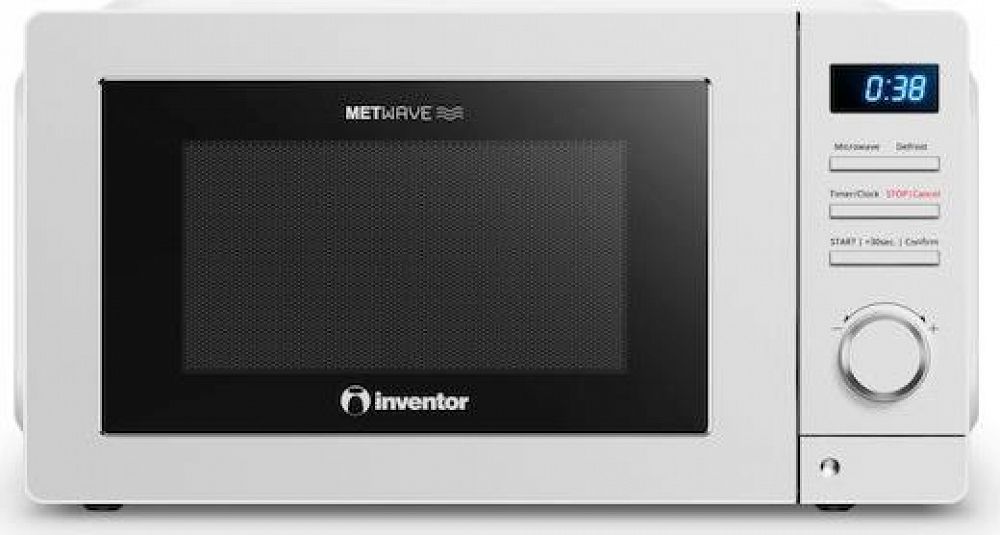 Φούρνος Μικροκυμάτων Inventor MWO-INV-20LS 20lt Ασημί