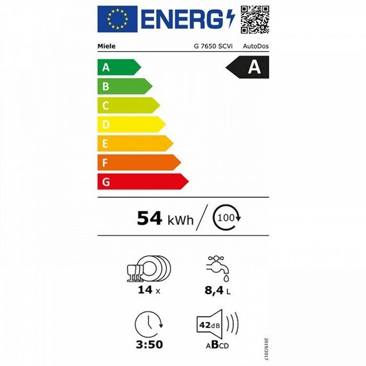 Πλυντήριο Πιάτων Miele G 7191 SCVi AD 125 Ed.
