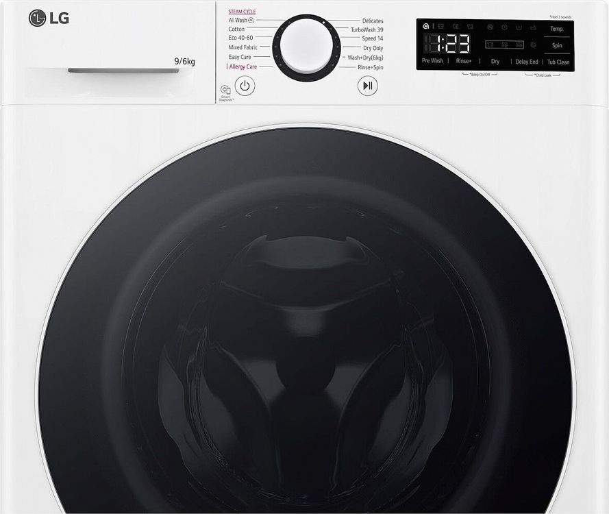 Πλυντήριο-Στεγνωτήριο Ρούχων LG  D4R5009TSWW