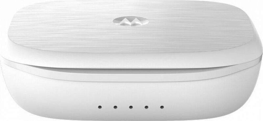 Ακουστικά με Αντοχή στον Ιδρώτα και Θήκη Φόρτισης Λευκά Motorola Vervebuds 800 Bluetooth Handsfree