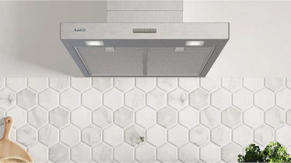 Απορροφητήρας Τζάκι Pitsos PTK6D73G Metal Look 60 cm C