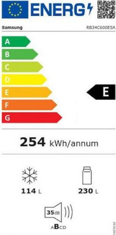 Ψυγειοκαταψύκτης Samsung RB34C600ESA Metal Graphite E