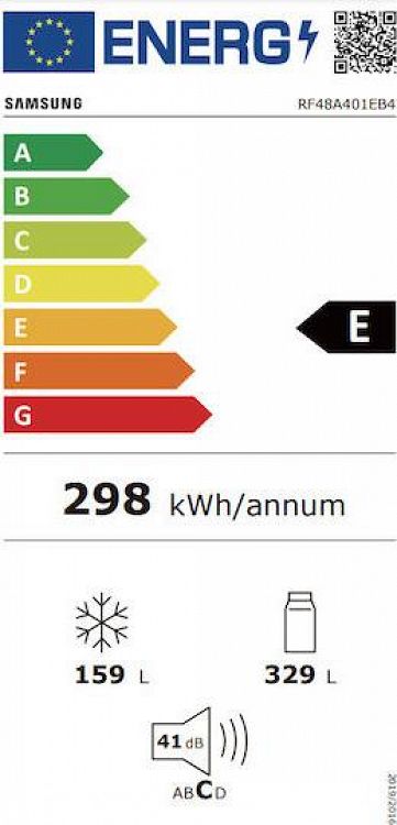 Ψυγείο Samsung RF48A401EB4 Μαύρο Ε