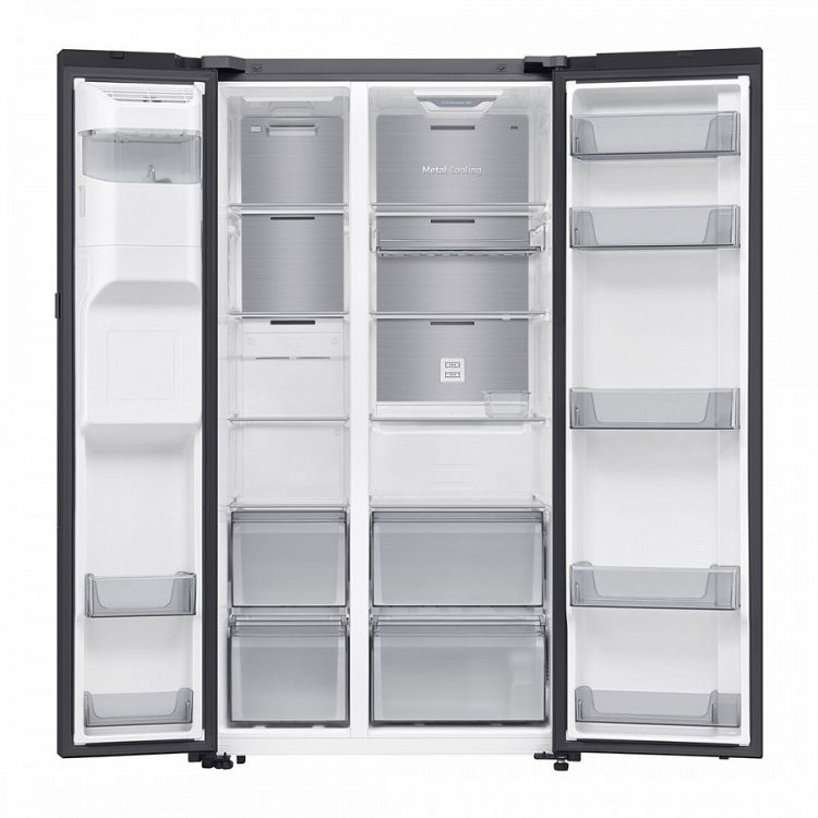 Ψυγείο Samsung RS80F64JEBEF Μαύρο Ε