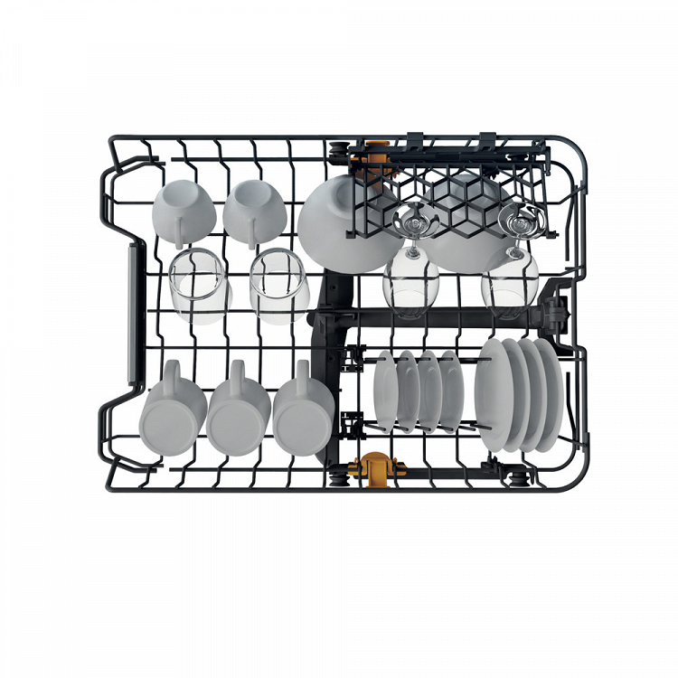 Πλυντήριο Πιάτων Whirlpool WH6FB10BS7A0X Inox 45 cm B