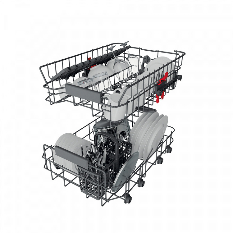 Πλυντήριο Πιάτων Whirlpool WSFO 3B23 P Λευκό 45 cm Ε