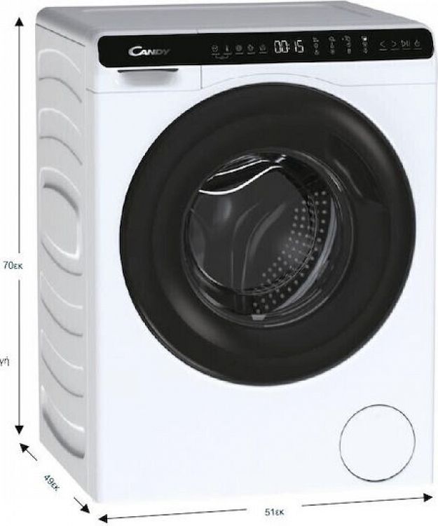 Πλυντήριο Ρούχων Candy CW50-BP12307-S 5 kg A