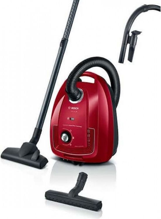 Σκούπα Ηλεκτρική Bosch Serie 4 BGD38RD1H Κόκκινο