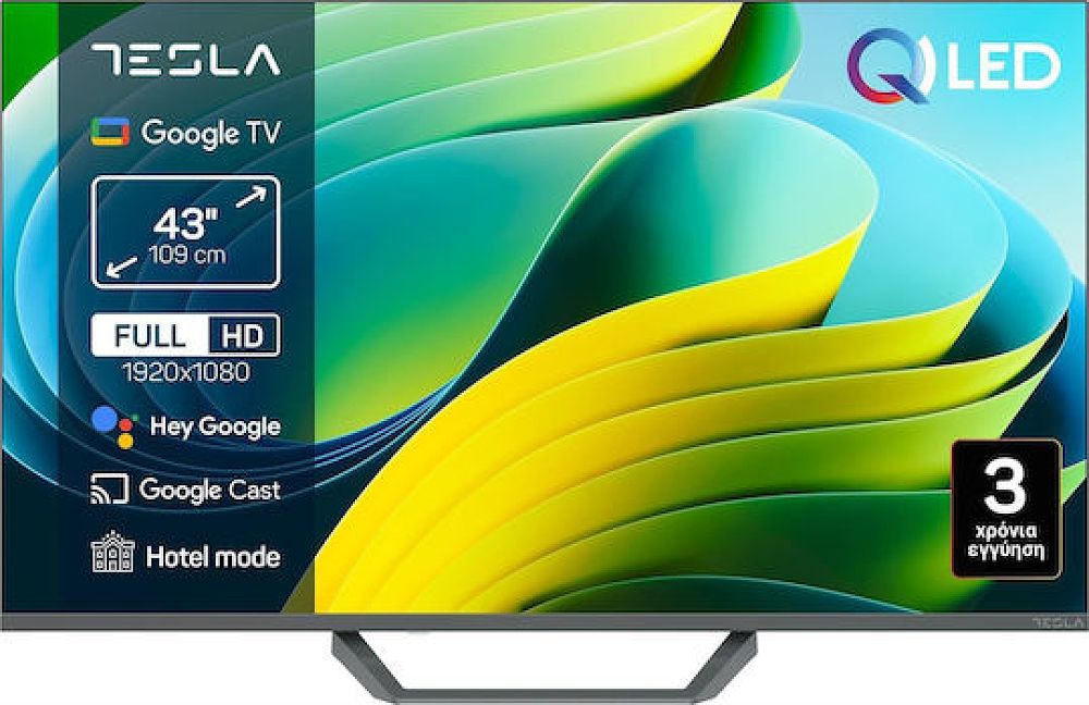 TV Tesla Q43E665GFS 43'' Smart Full HD Google TV