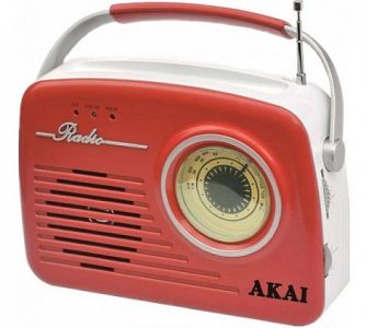 Ραδιόφωνο Akai Retro APR-11R Κόκκινο