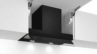 Neff D65XAM2S0 Εντοιχιζόμενος Απορροφητήρας Box 60cm Μαύρος