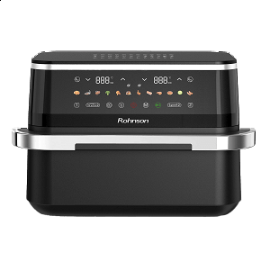 Air Fryer Rohnson Dual R-28019 9lt με Διπλό Κάδο