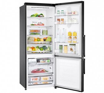 Ψυγειοκαταψύκτης LG GBB569MCAMB Μαύρο Ματ