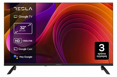TV Tesla 32E655BHS 32'' Smart HD Google TV
