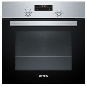 Φούρνος Εντοιχιζόμενος Pitsos PH10M40X1 Inox