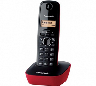 Ασύρματο Τηλέφωνο Panasonic KX-TG1611GRR Red