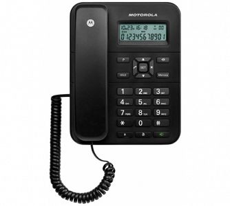 Ενσύρματο Τηλέφωνο Motorola CT202 Μαύρο