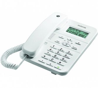 Ενσύρματο Τηλέφωνο Motorola CT202 Λευκό