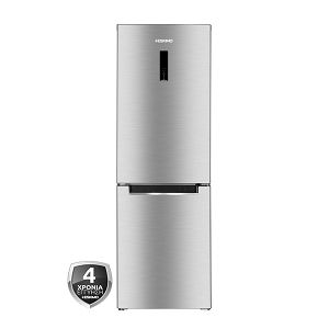 Ψυγειοκαταψύκτης Eskimo ES RBF347D195IN Inox D