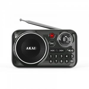 Ραδιόφωνο Akai APR-500BK Bluetooth Μαύρο