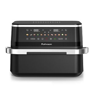 Air Fryer Rohnson Dual R-28019 9lt με Διπλό Κάδο