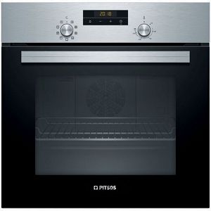 Φούρνος Εντοιχιζόμενος Pitsos PH10M40X2 Inox