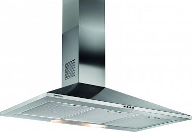 Απορροφητήρας Τζάκι Pyramis Τετράγωνη Lux 90 cm Inox D