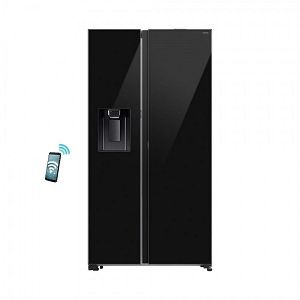 Ψυγείο Samsung RS80F64JEBEF Μαύρο Ε