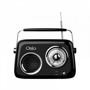 Ραδιόφωνο OsioΡαδιόφωνο Osio OPR-3040B Μαύρο Μαύρο