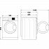 Πλυντήριο - Στεγνωτήριο Ρούχων Indesit BDE 107624 8WS EE 10 kg/ 7 kg C