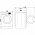 Πλυντήριο Ρούχων Whirlpool FFB 8458 BV EE 1400 Στροφών 8kg