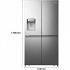 Ψυγείο Ντουλάπα Hisense RQ760N4SASE Total NoFrost Υ178.5xΠ91.4xΒ72.5εκ. Inox